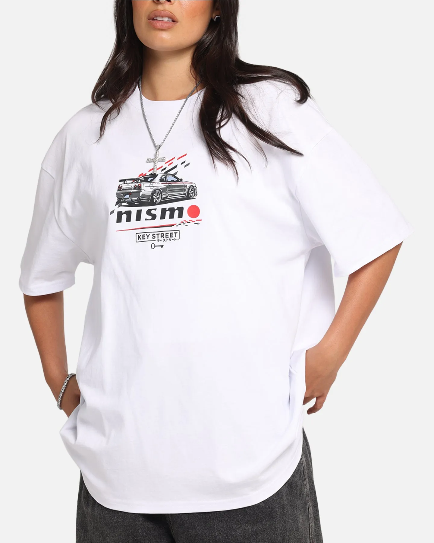Key Street Nismo R34 GTR T-Shirt White