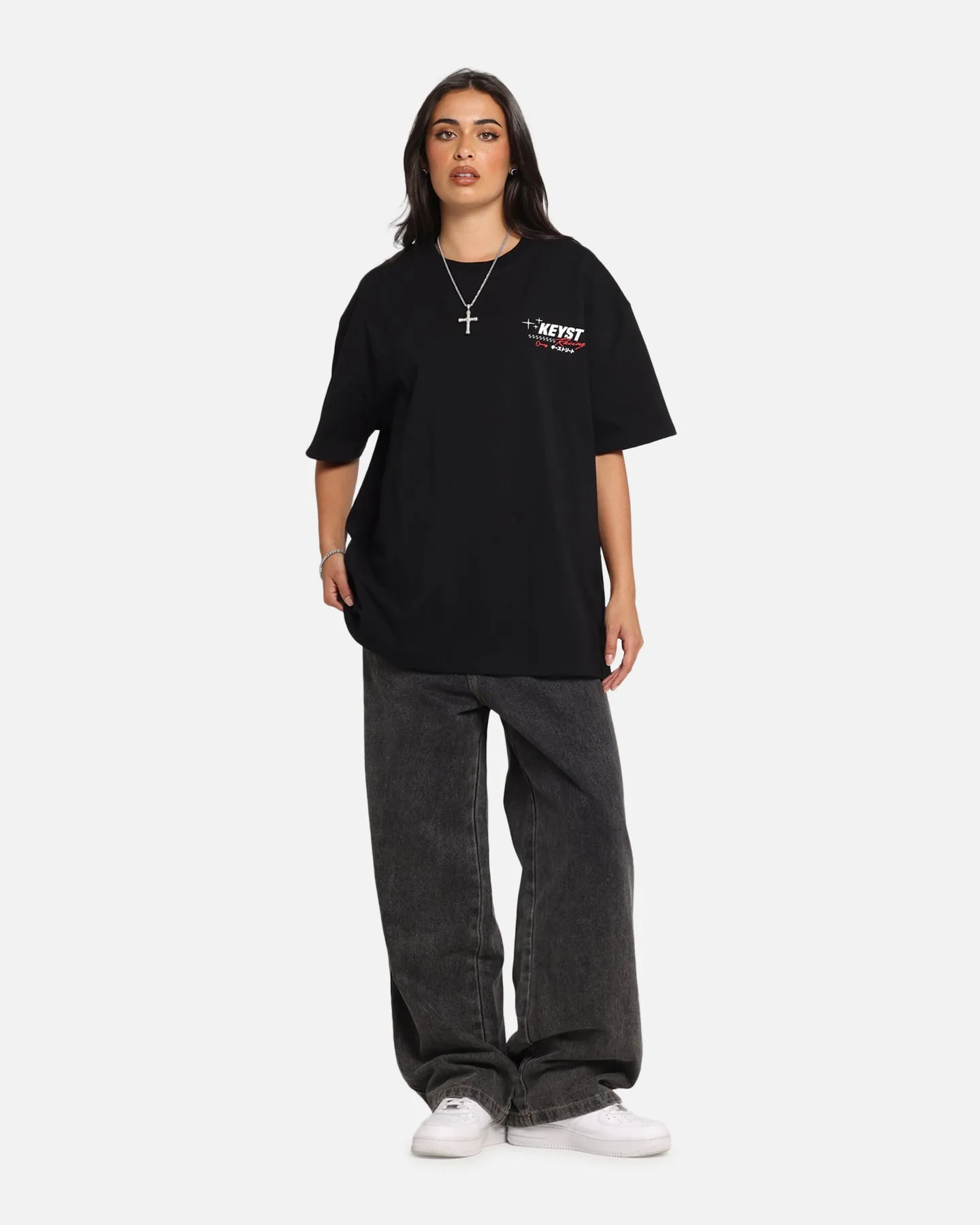 Key Street Racing T-Shirt Black