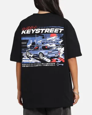 Key Street Send It T-Shirt Black