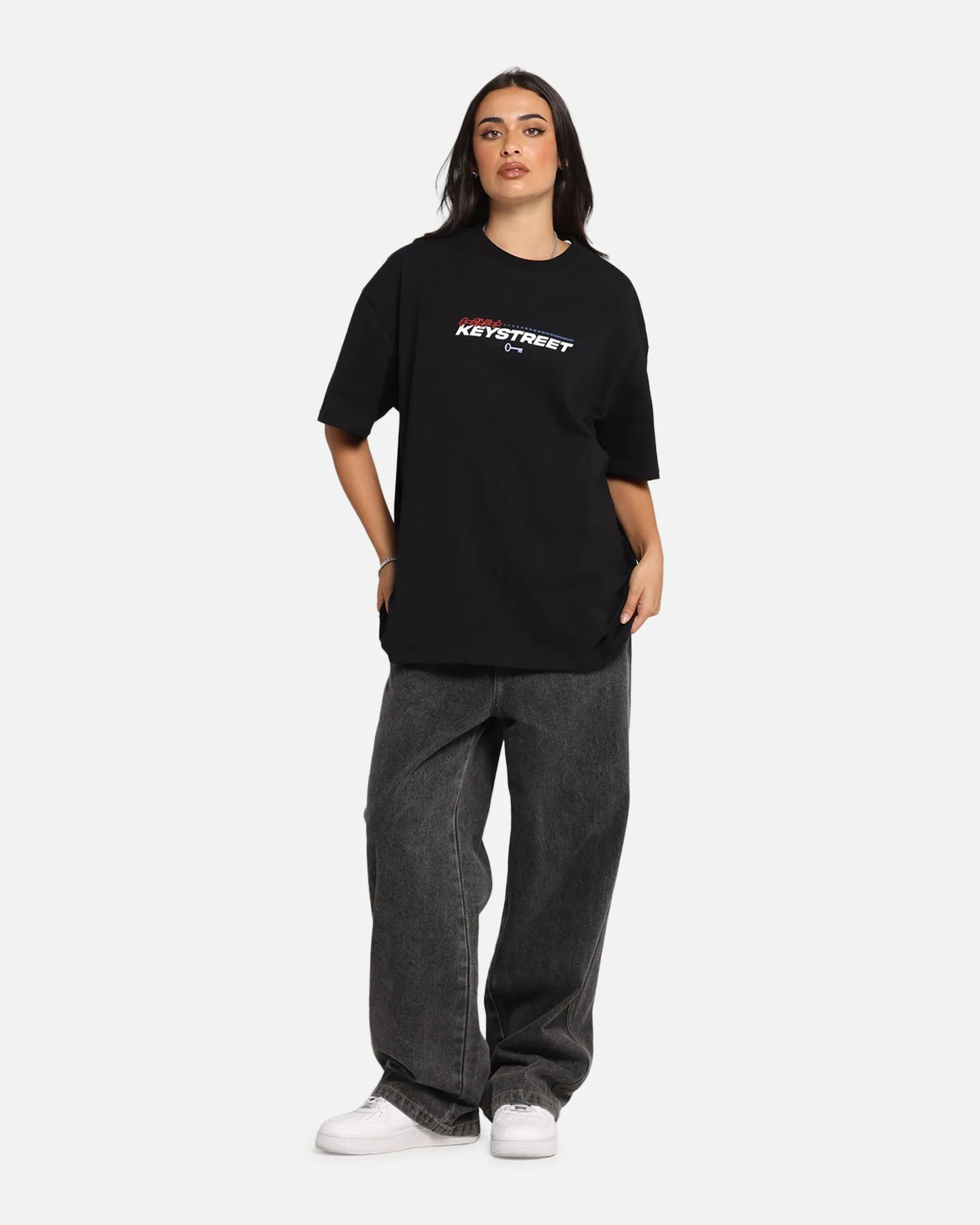 Key Street Send It T-Shirt Black