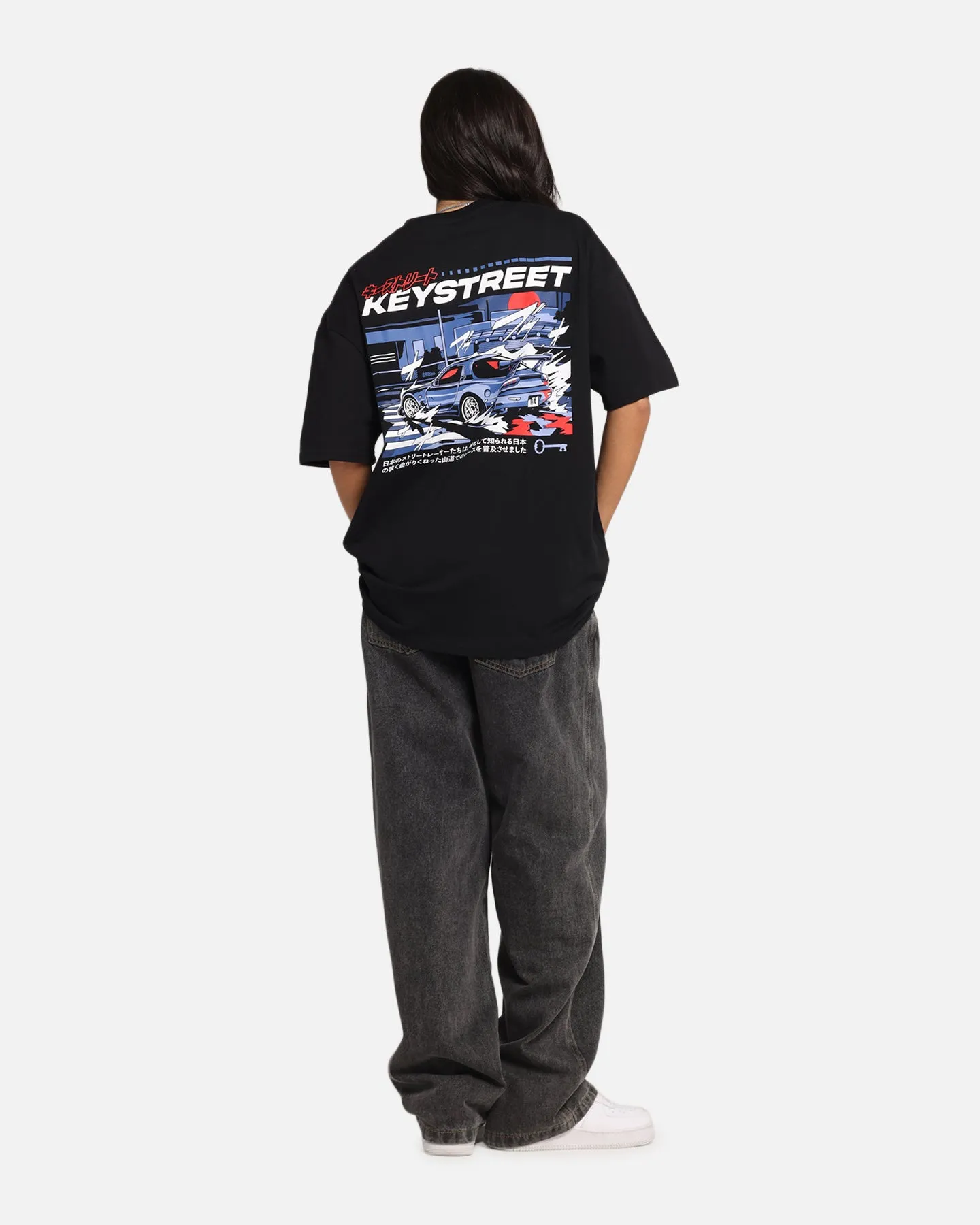 Key Street Send It T-Shirt Black