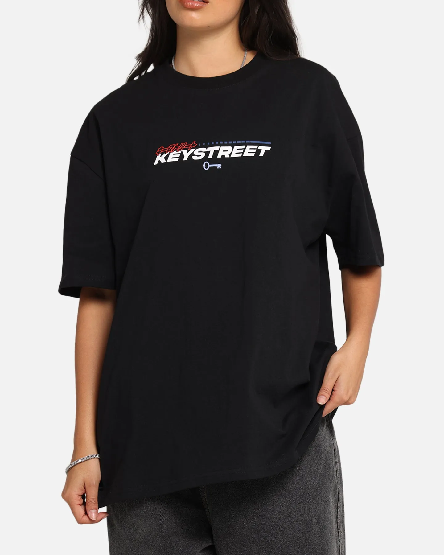Key Street Send It T-Shirt Black