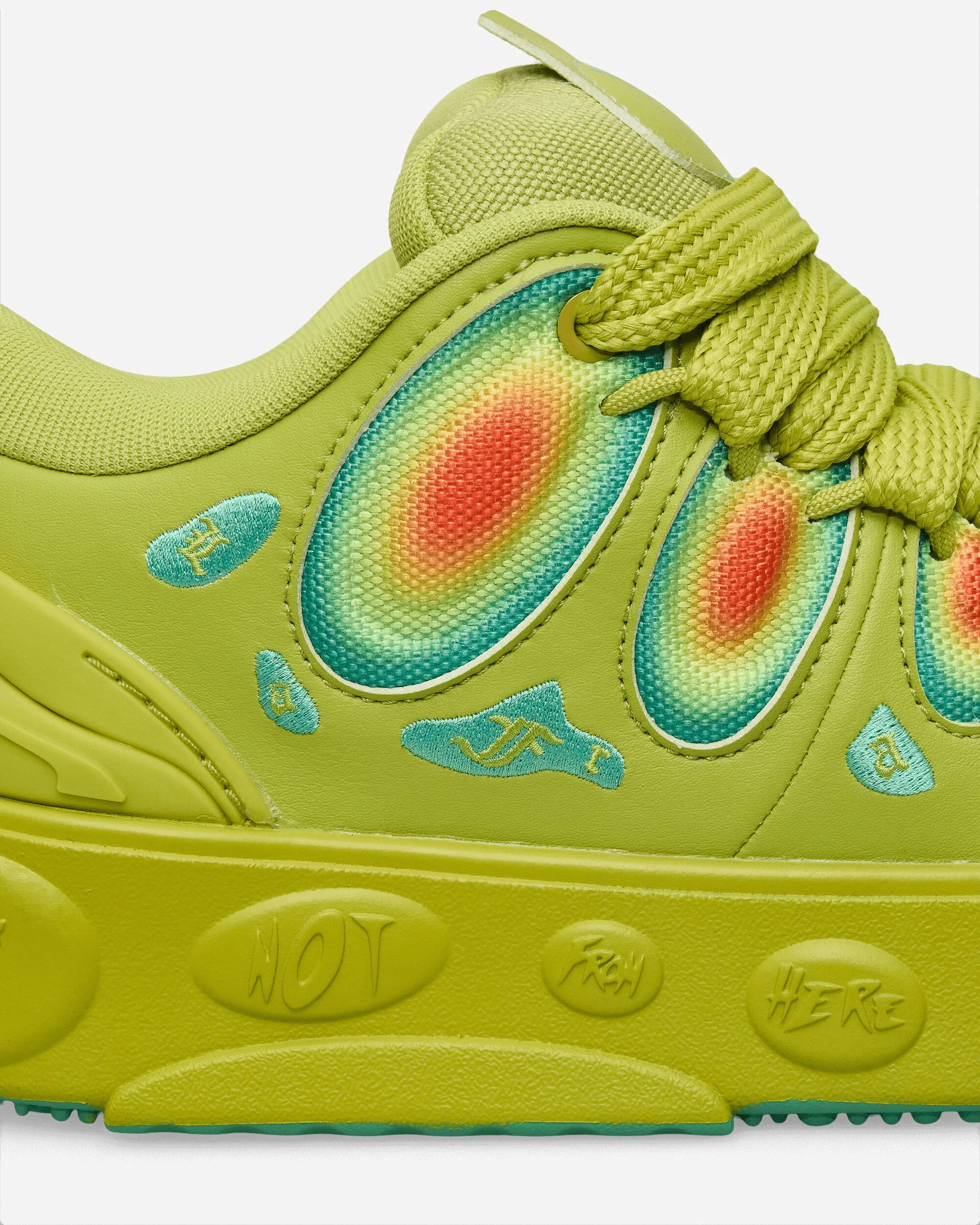 LaMelo Ball LaFranc Heatmap Sneakers Sea Kelp / Jade Frost