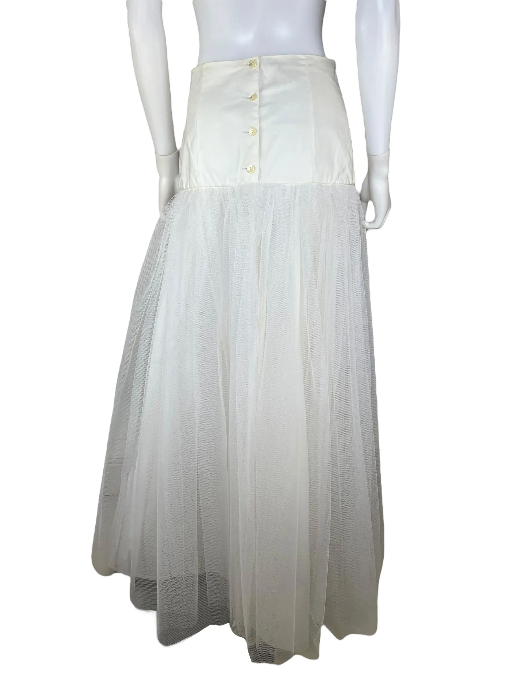 Laura Ashley 1990s tulle skirt
