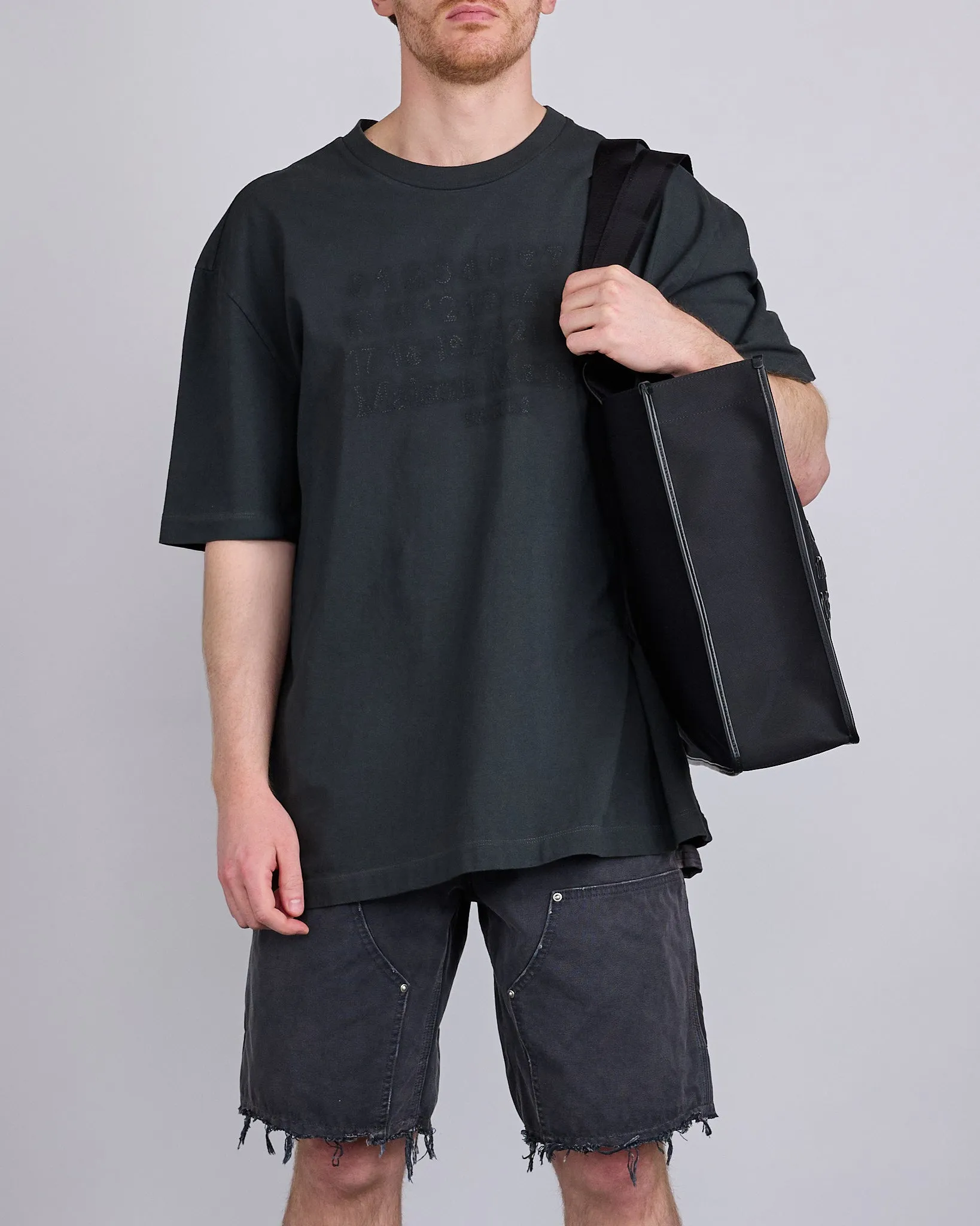 Maison Margiela Cabas Shopping Bag Large Black Black