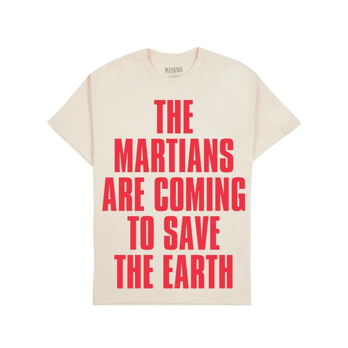 Martians T-Shirt - Natural