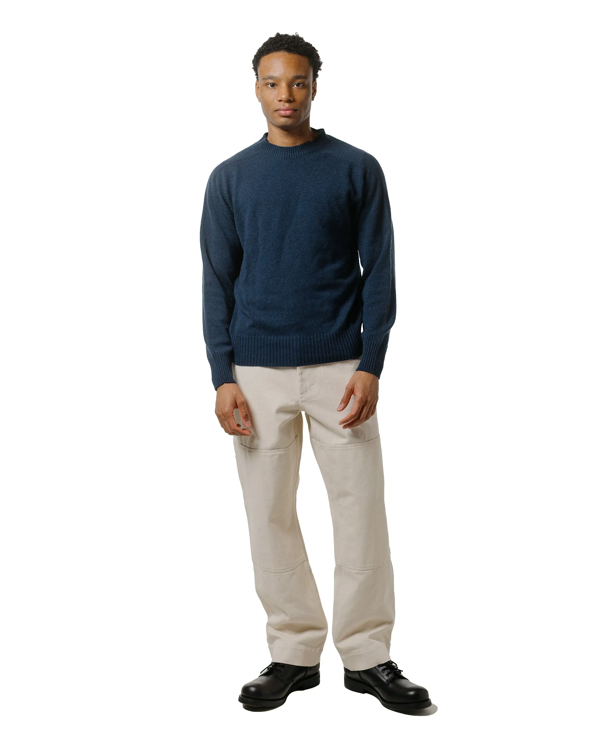 MHL Tool Pocket Trousers Natural Cotton Denim Natural