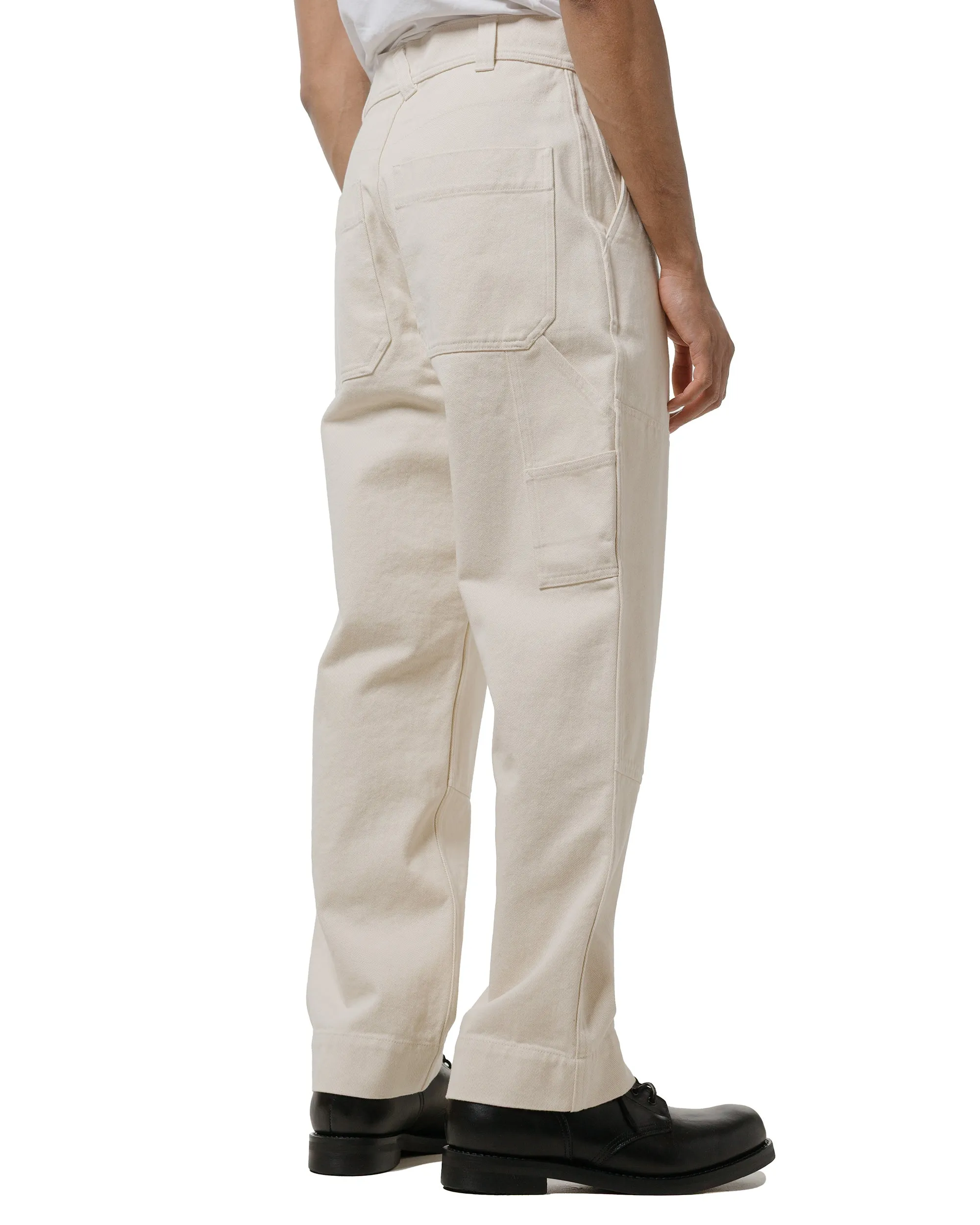 MHL Tool Pocket Trousers Natural Cotton Denim Natural