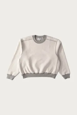 Mini Crewneck - Reverse Heather Grey
