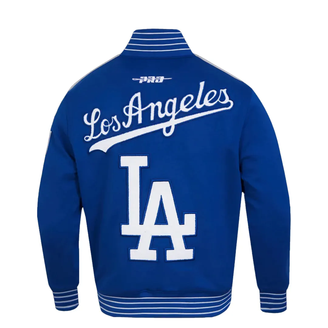 MLB LOS ANGELES DODGERS PRO GAME DAY DOUBLE KNIT JACKET