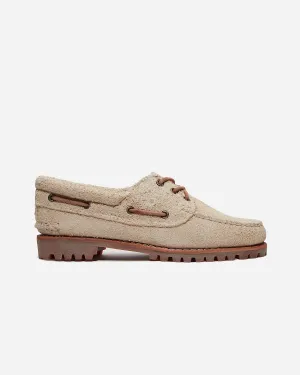 Noreen Boat Shoe - Natural Suede