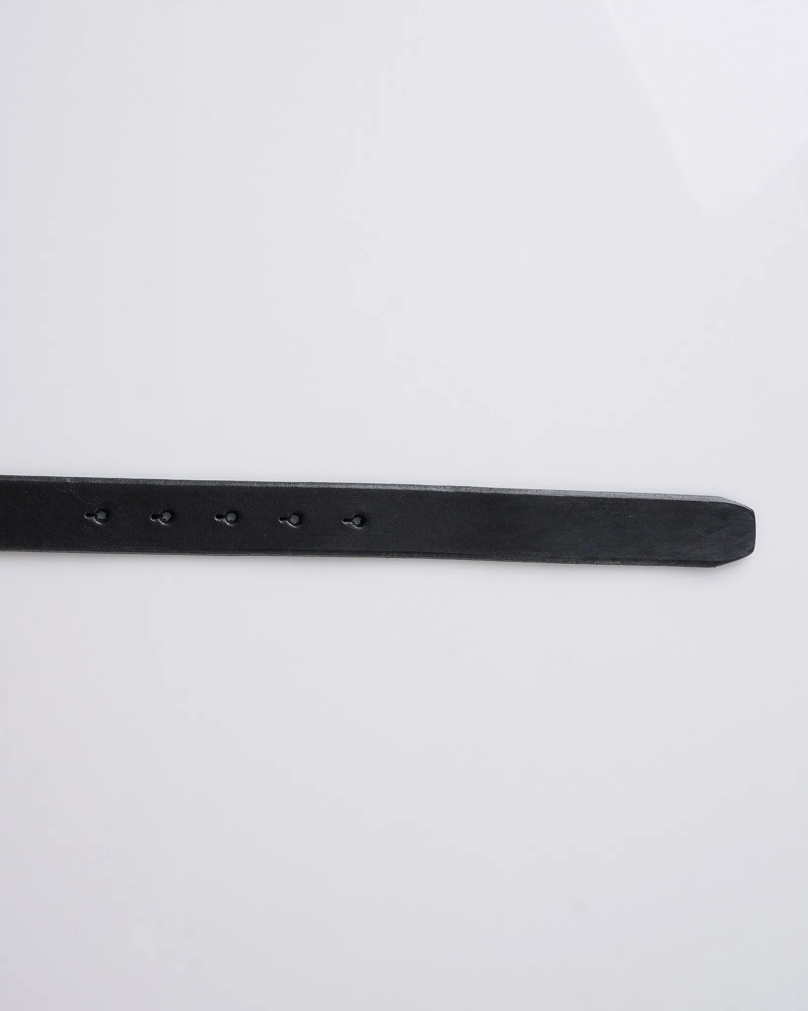 Our Legacy Scorpion Leather Belt Black