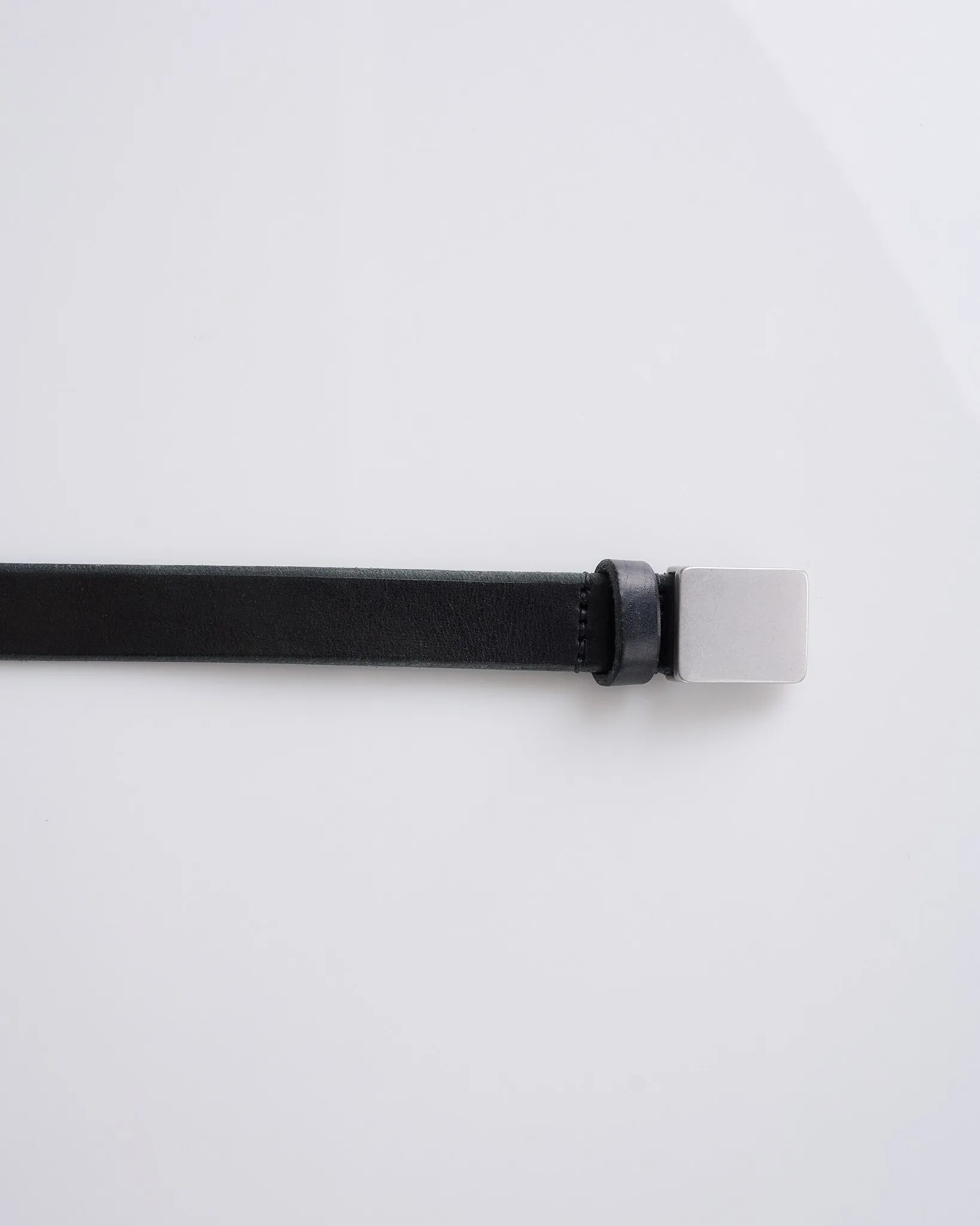 Our Legacy Speed Leather Belt Black