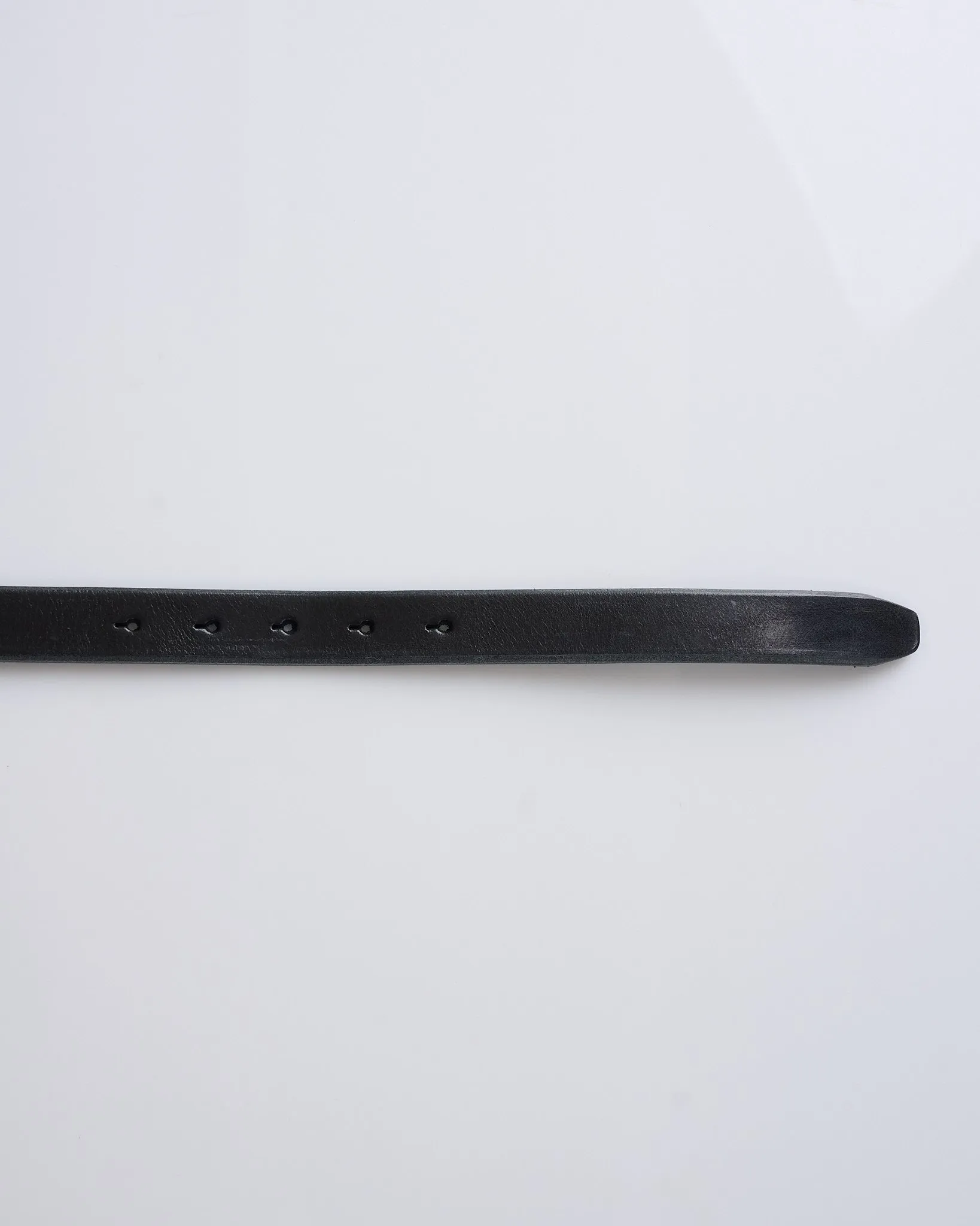 Our Legacy Speed Leather Belt Black