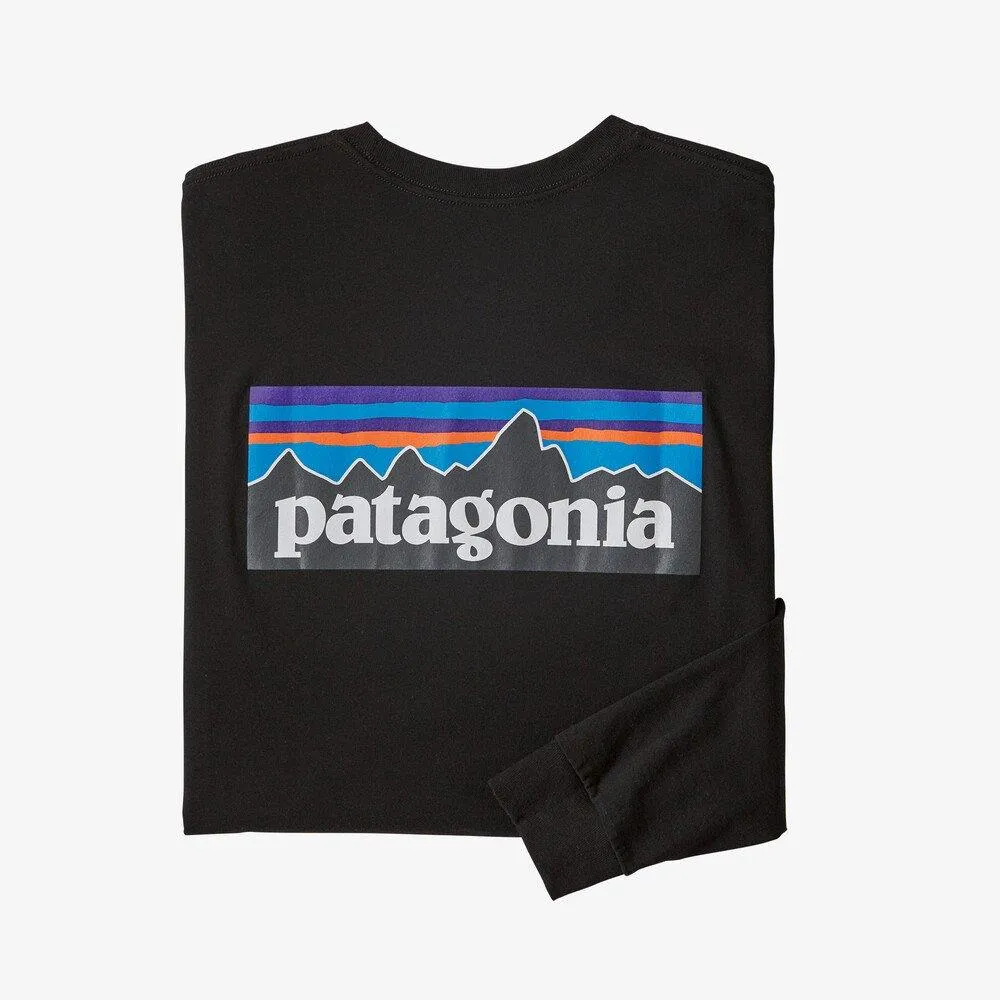 PATAGONIA L/S P-6 LOGO RESPONSIBILI-TEE | CAMISETA CASUAL DE MANGA LARGA