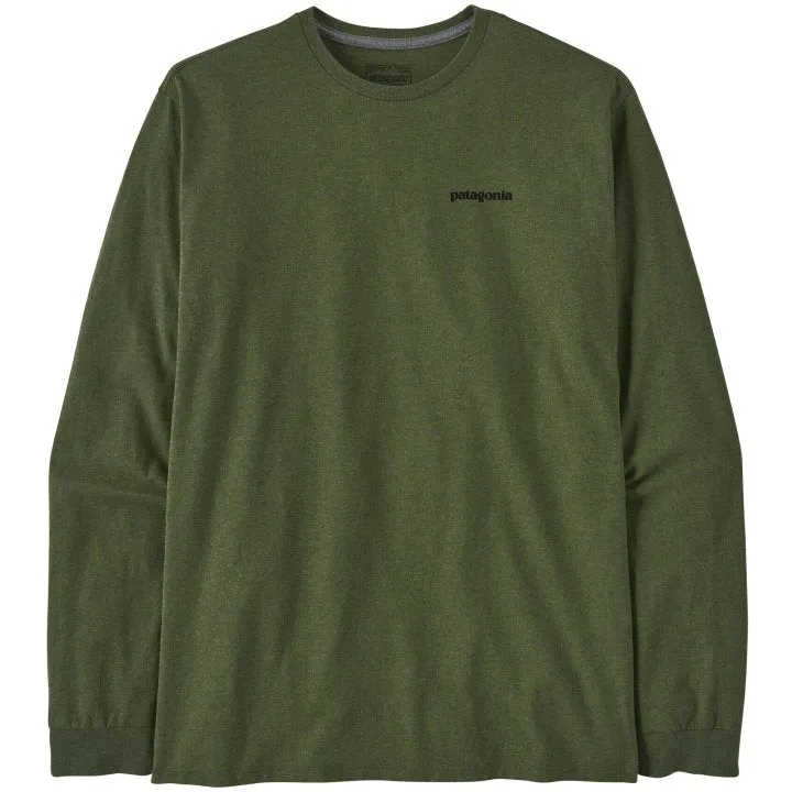 PATAGONIA L/S P-6 LOGO RESPONSIBILI-TEE | CAMISETA CASUAL DE MANGA LARGA