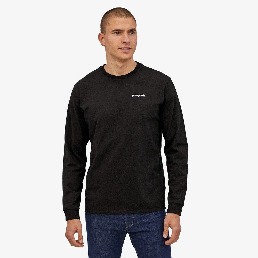 PATAGONIA L/S P-6 LOGO RESPONSIBILI-TEE | CAMISETA CASUAL DE MANGA LARGA