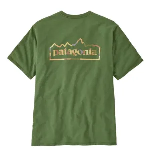 PATAGONIA UNITY FITZ RESPONSIBILI-TEE INK TERRAIN GREEN  | CAMISETA CASUAL