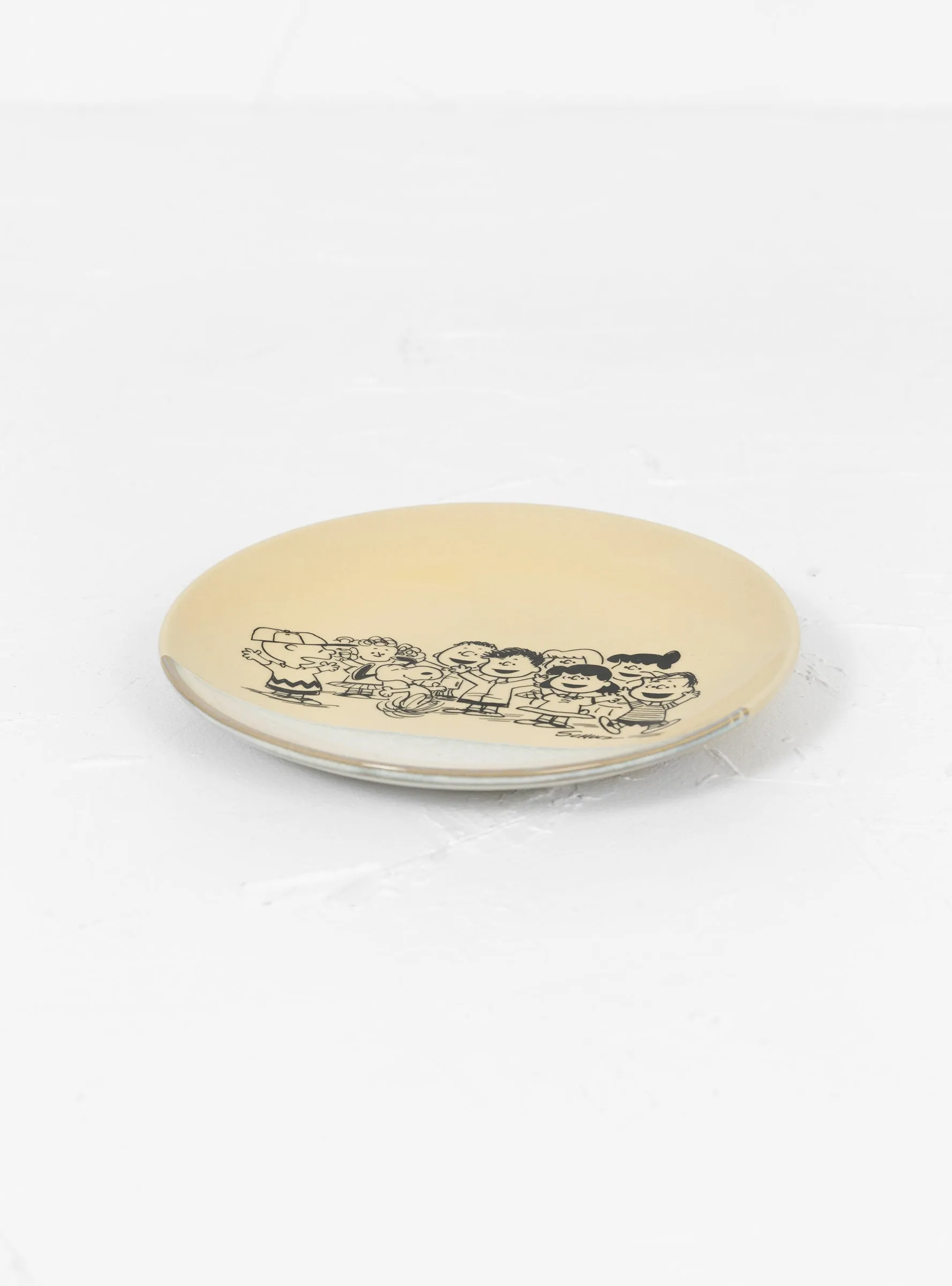 Peanuts Stoneware Platter Gang