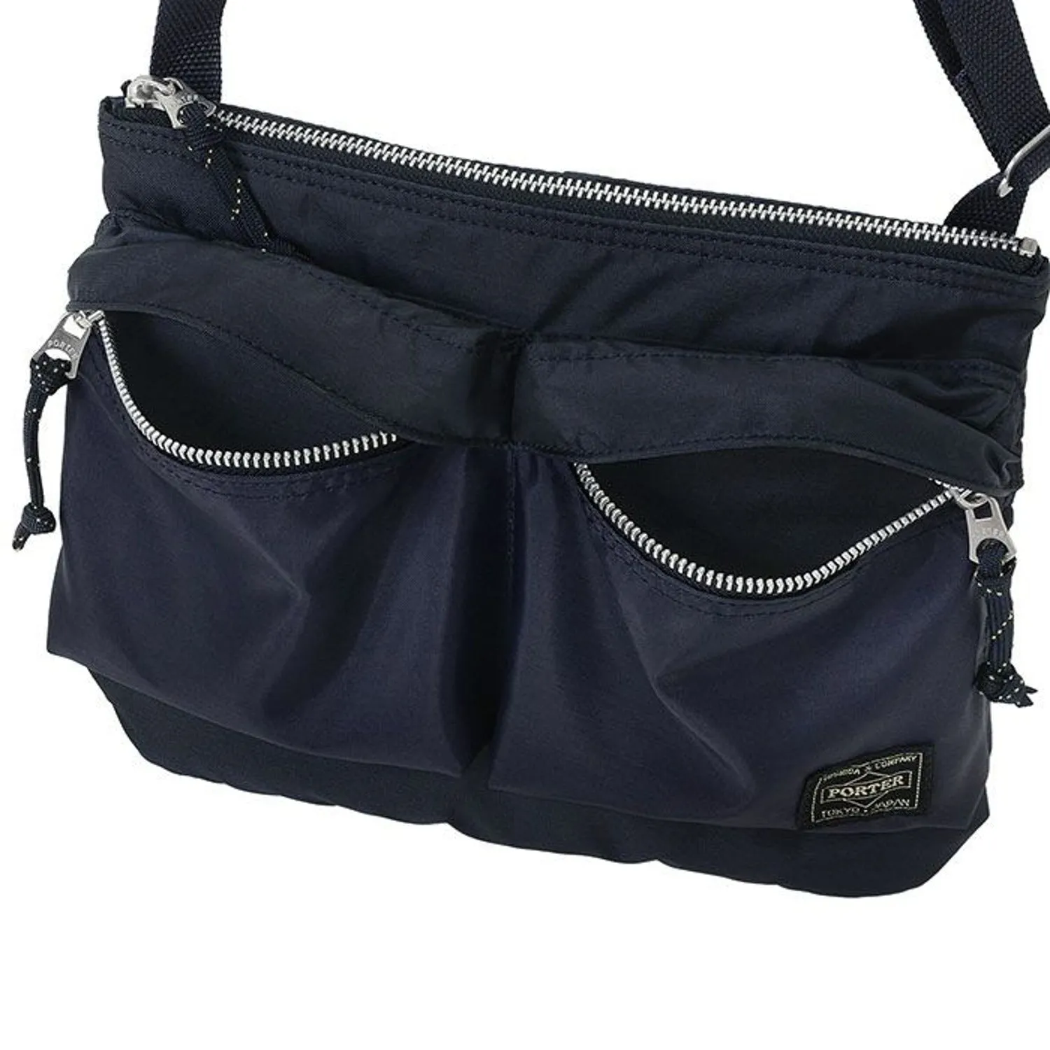 Porter Force Shoulder Bag Navy