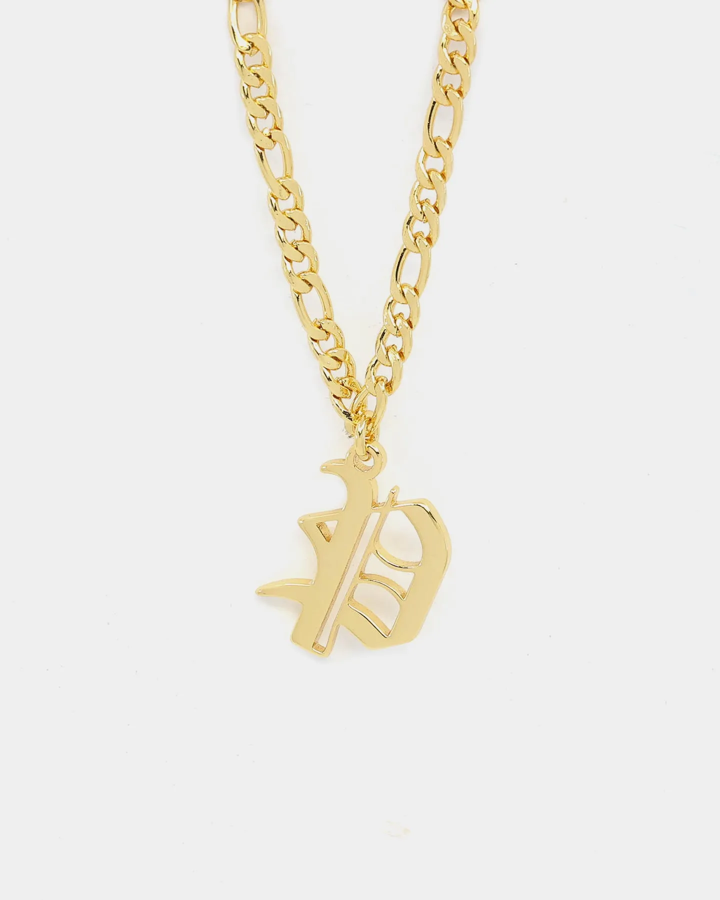 Raising Hell Women's Gothic Letter Anklet Gold