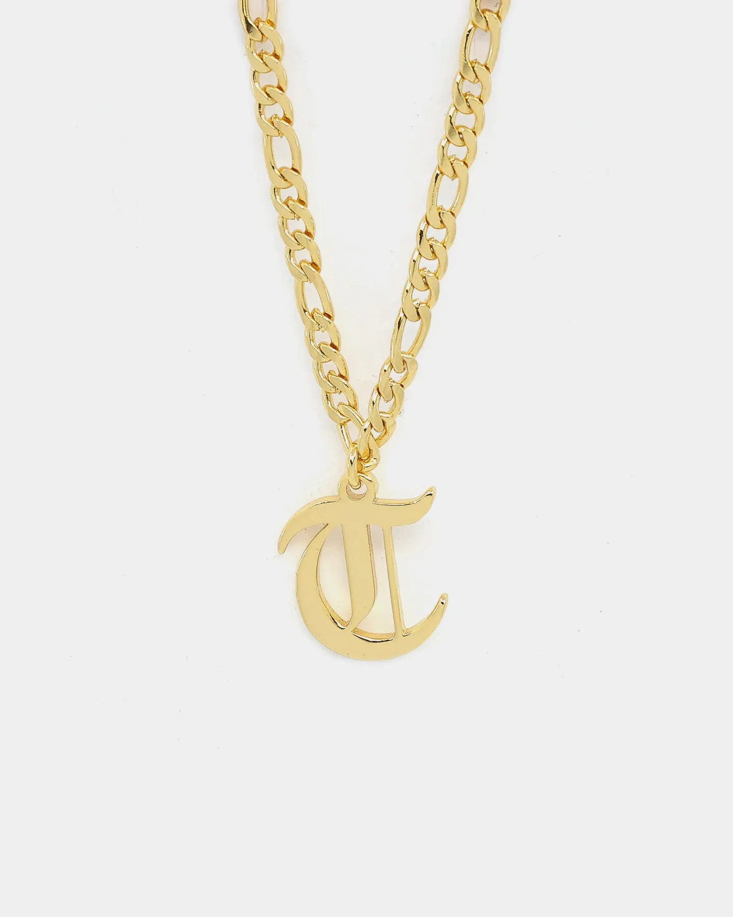 Raising Hell Women's Gothic Letter Anklet Gold