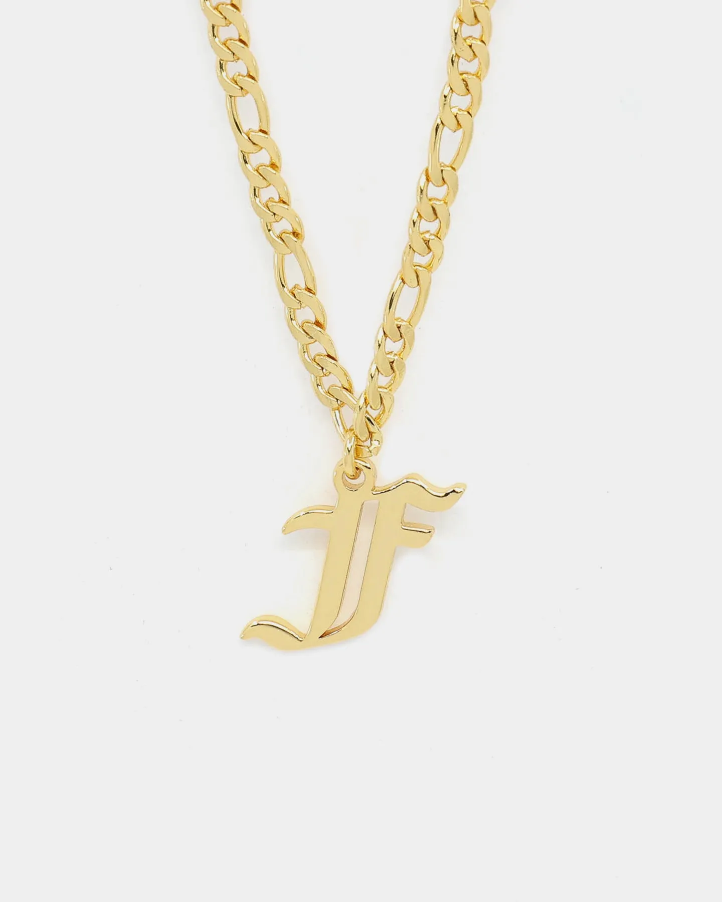 Raising Hell Women's Gothic Letter Anklet Gold