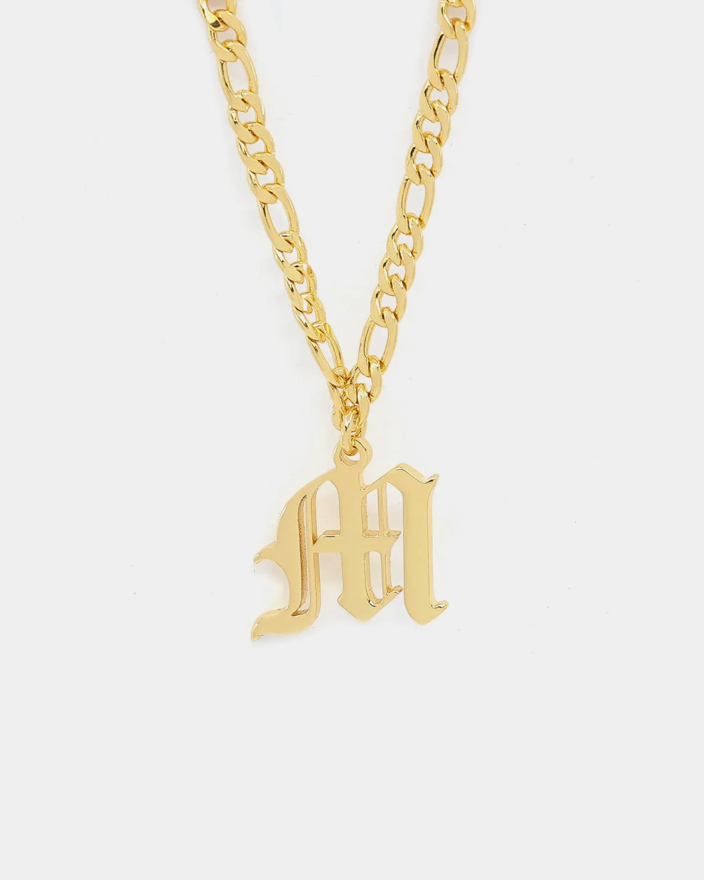 Raising Hell Women's Gothic Letter Anklet Gold