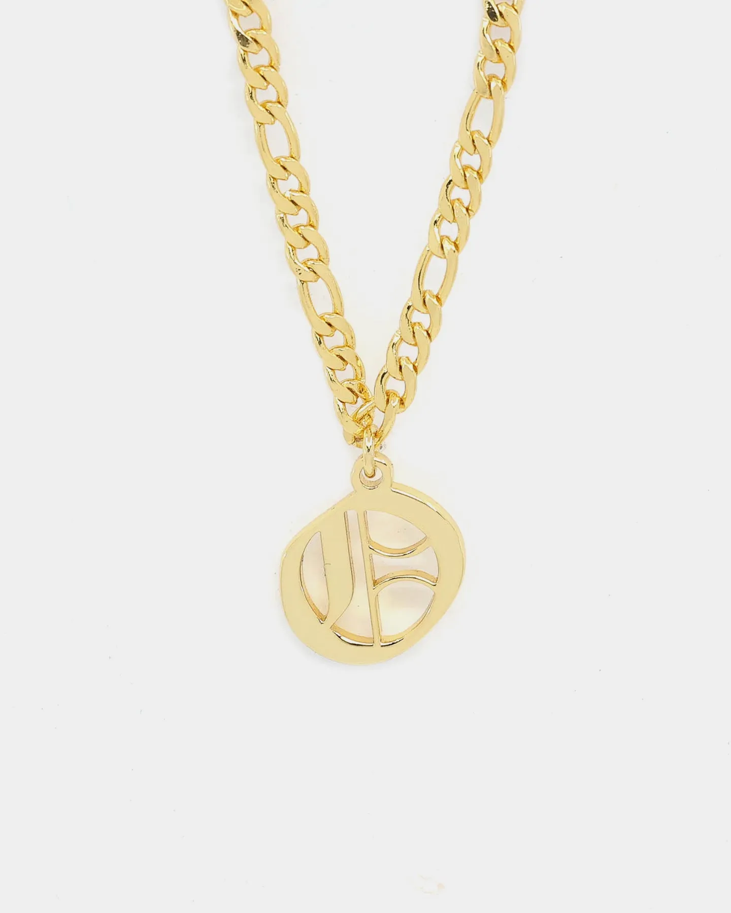 Raising Hell Women's Gothic Letter Anklet Gold