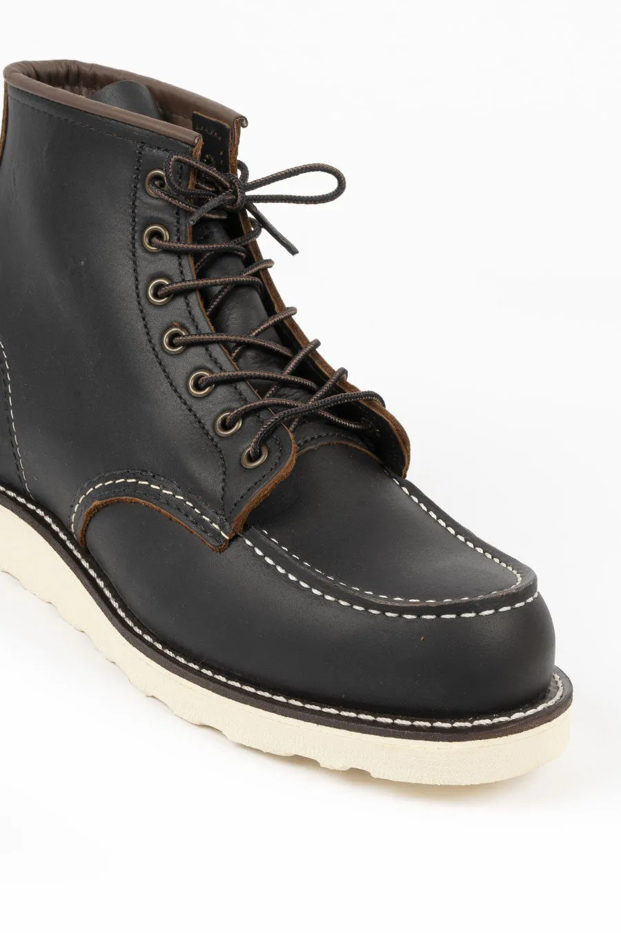 RED WING 6 BOOT CLASSIC MOC BLACK