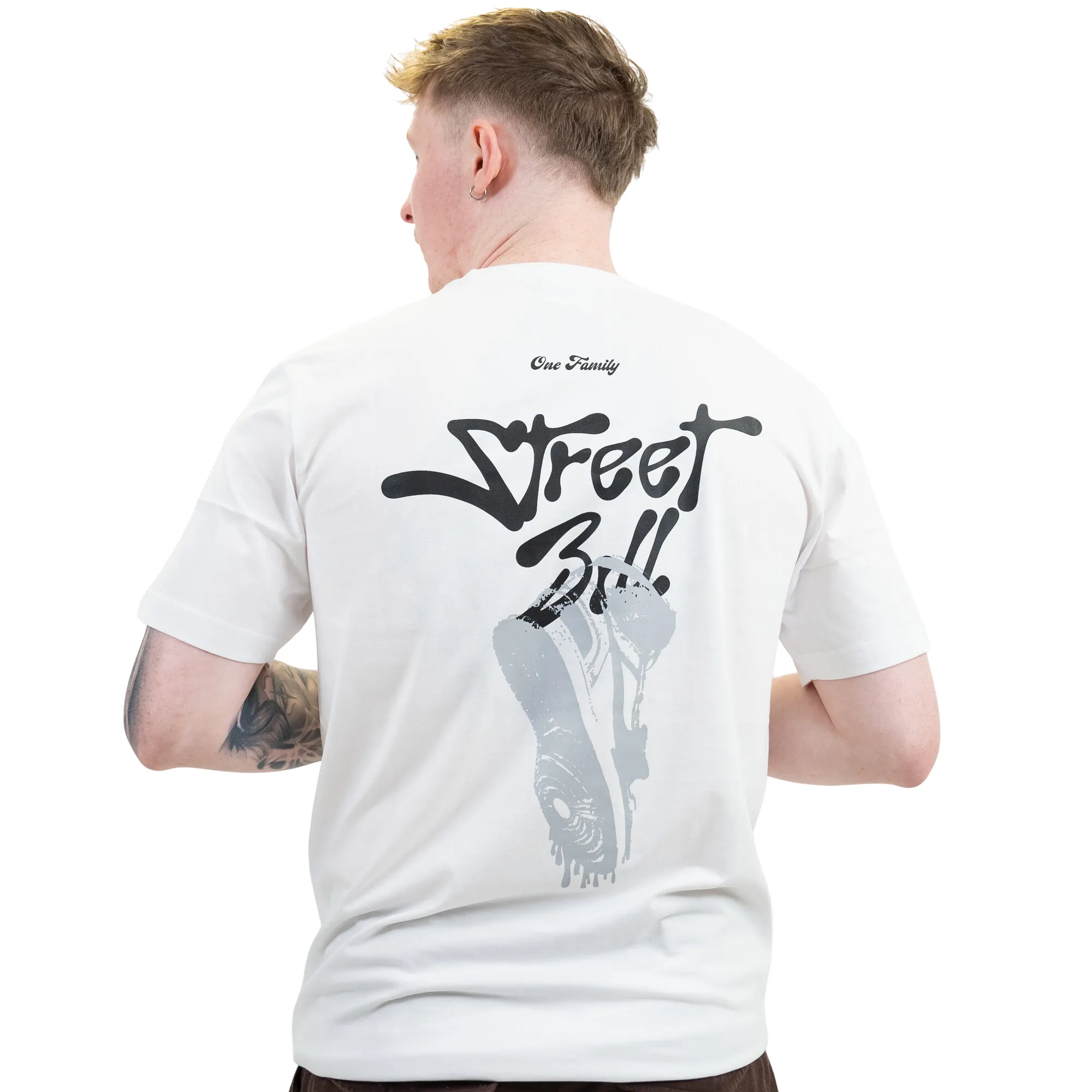 SB Drip Tee White