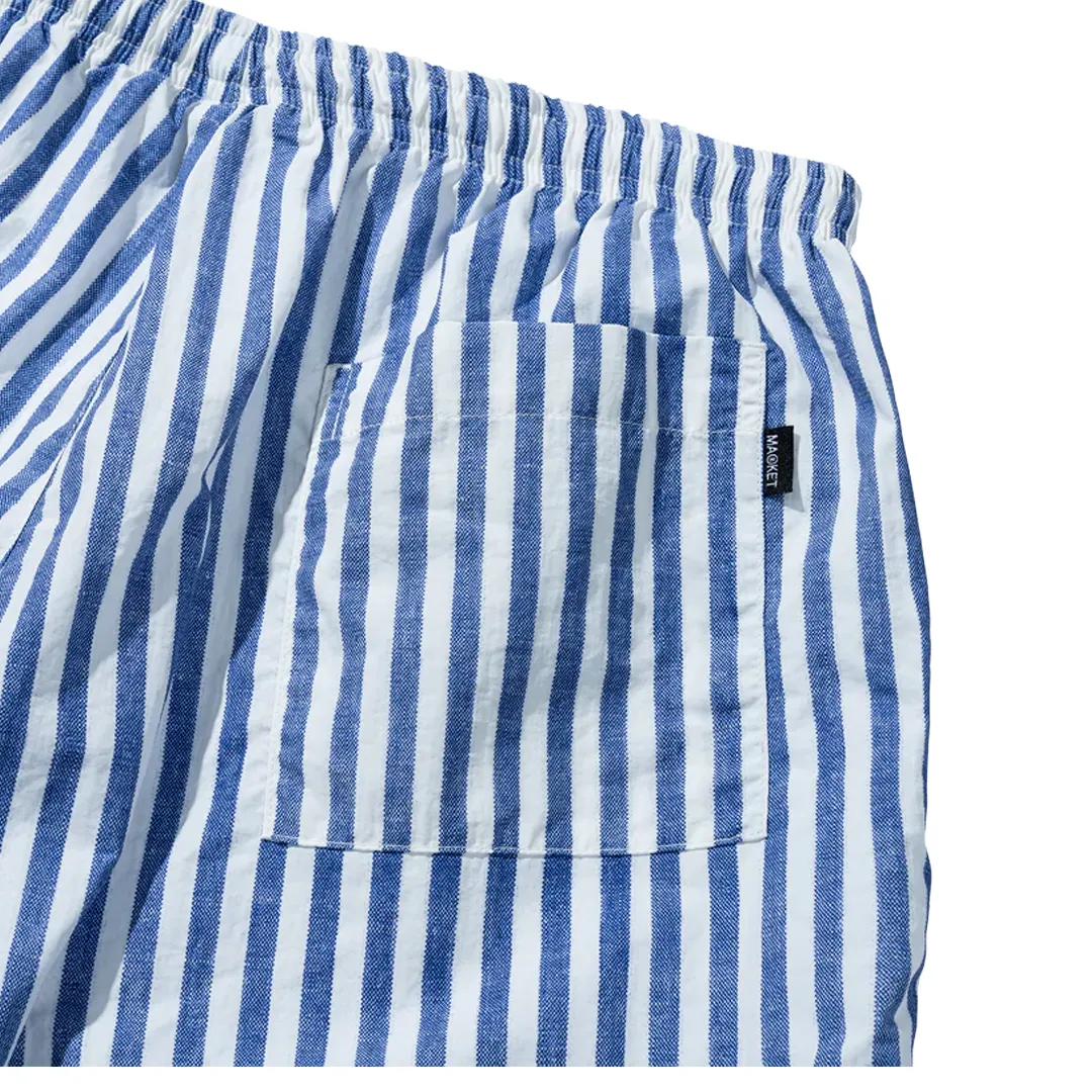 SMILEY CLASSIC TECH SHORTS SKY BLUE STRIPE
