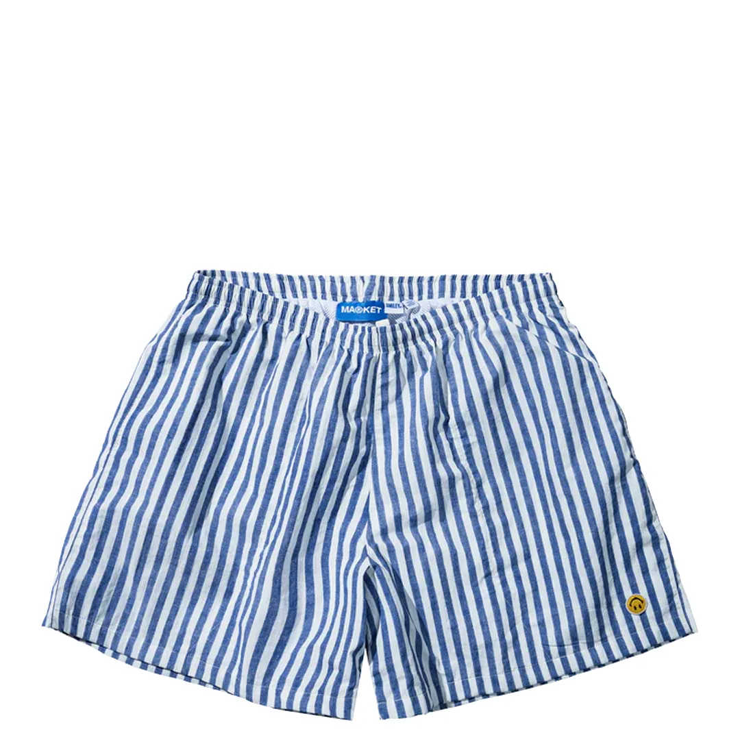 SMILEY CLASSIC TECH SHORTS SKY BLUE STRIPE