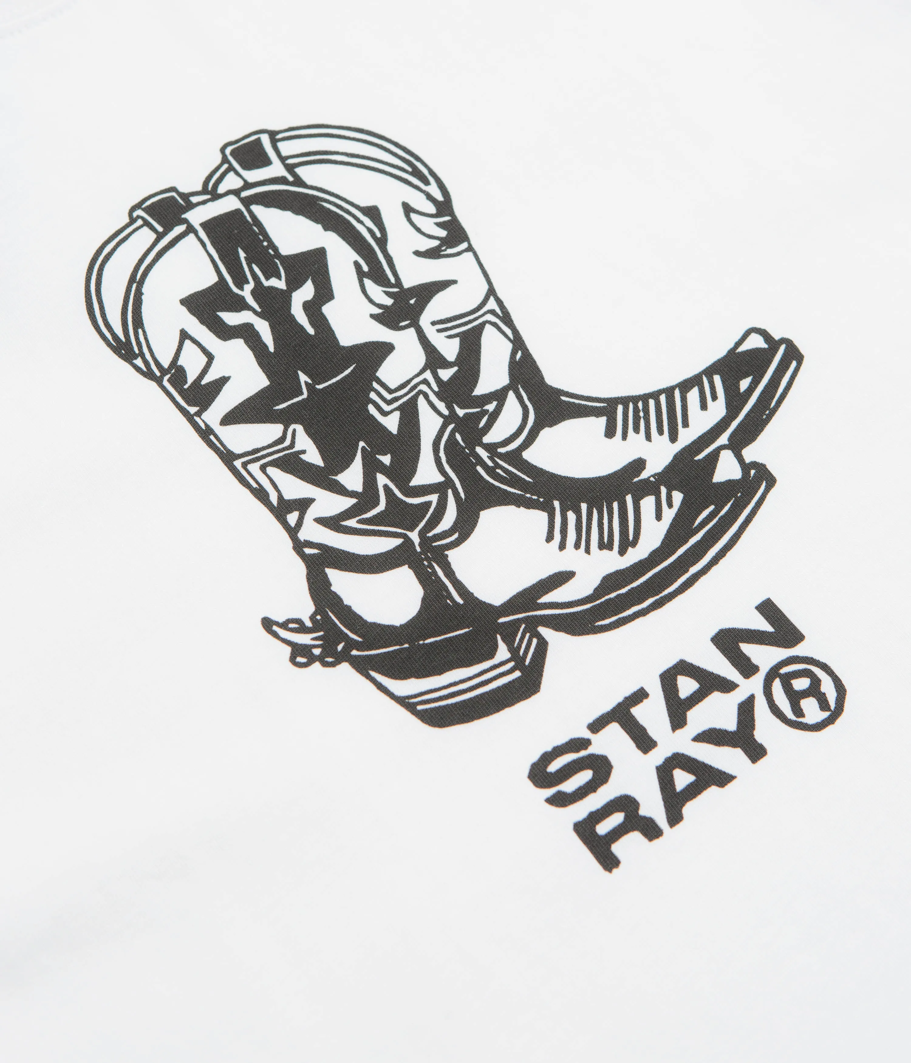 Stan Ray Boots T-Shirt - White