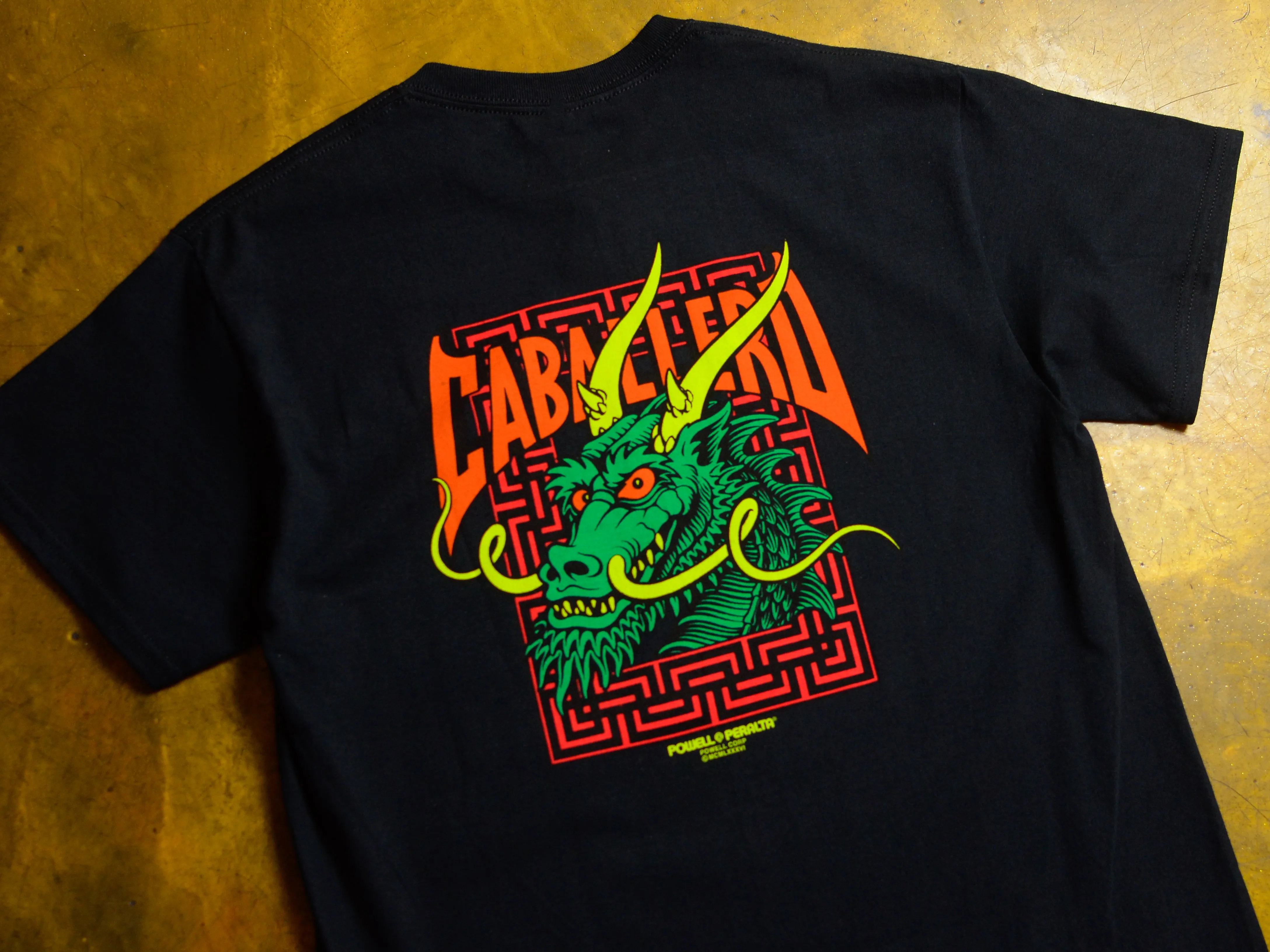 Steve Caballero Street Dragon T-Shirt - Black