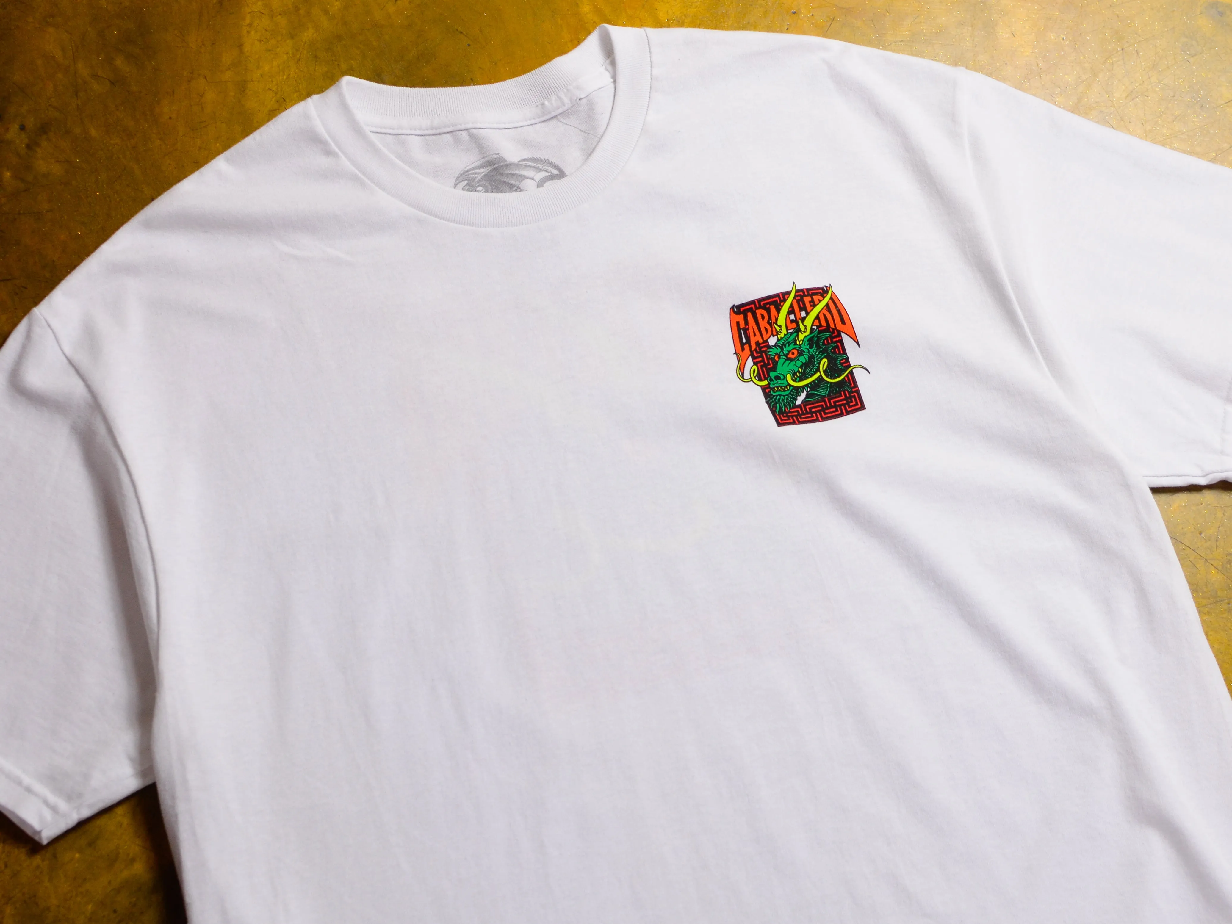 Steve Caballero Street Dragon T-Shirt - White