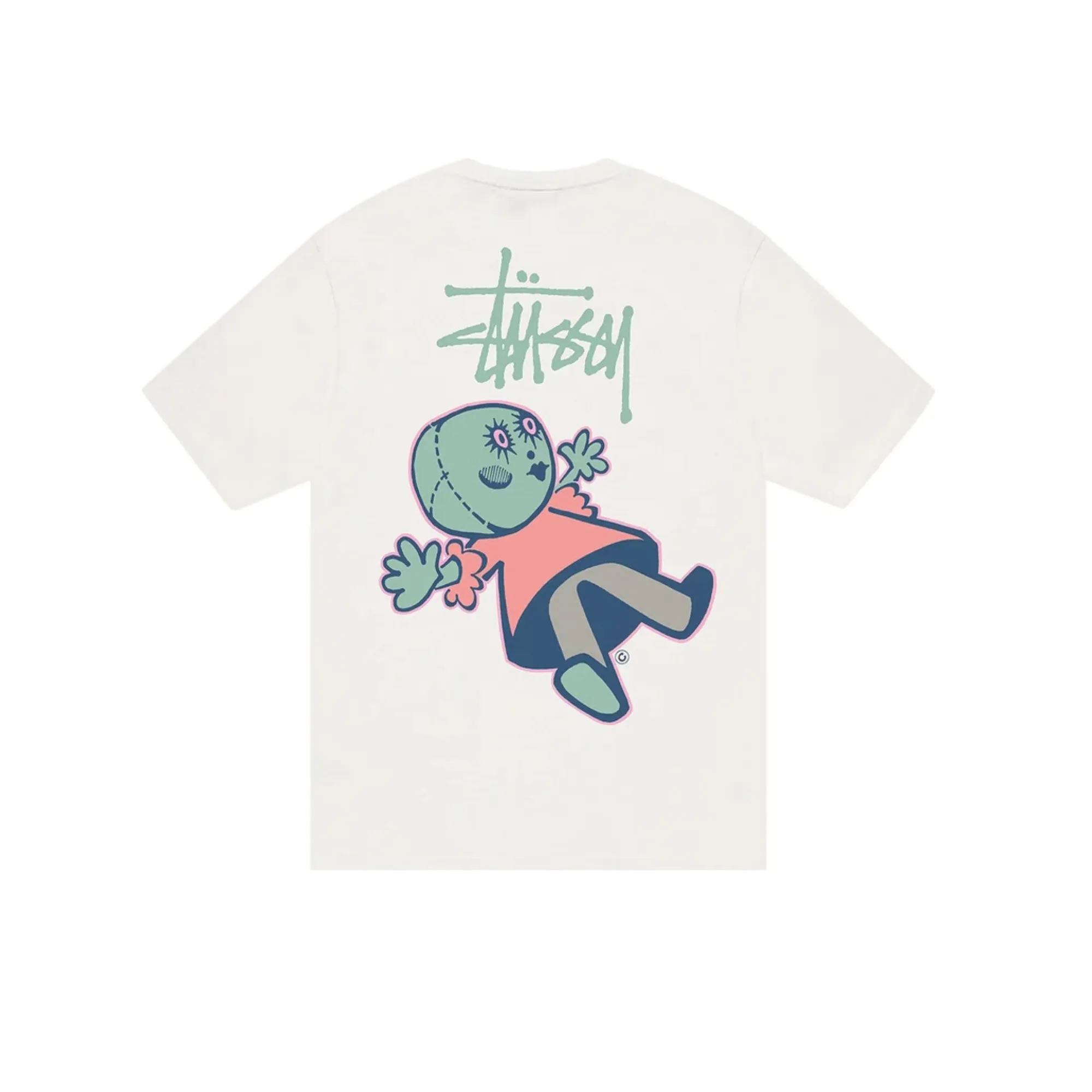 Stssy Dollie Pigment Dyed T-shirt Natural