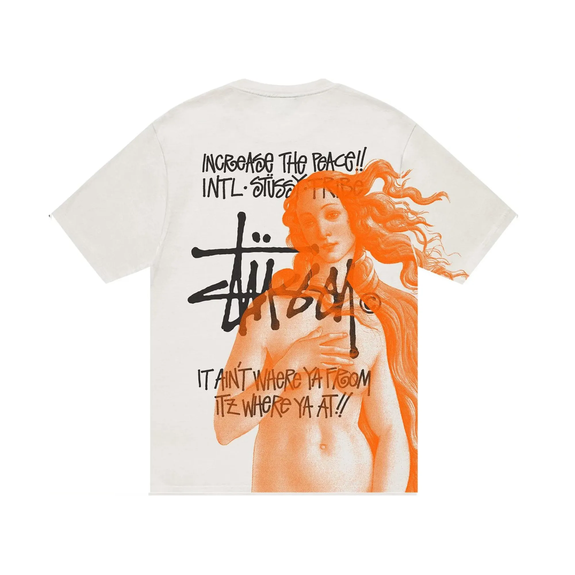 Stssy Ist Venus Pigment Dyed T-shirt Natural