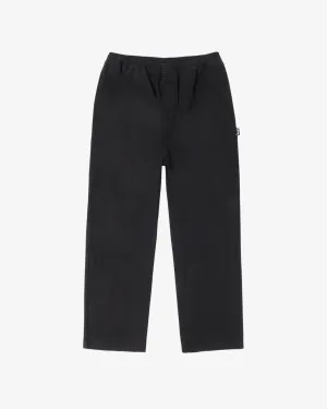 Stssy - Men's Beach Pant Cotton Twill - (Black)