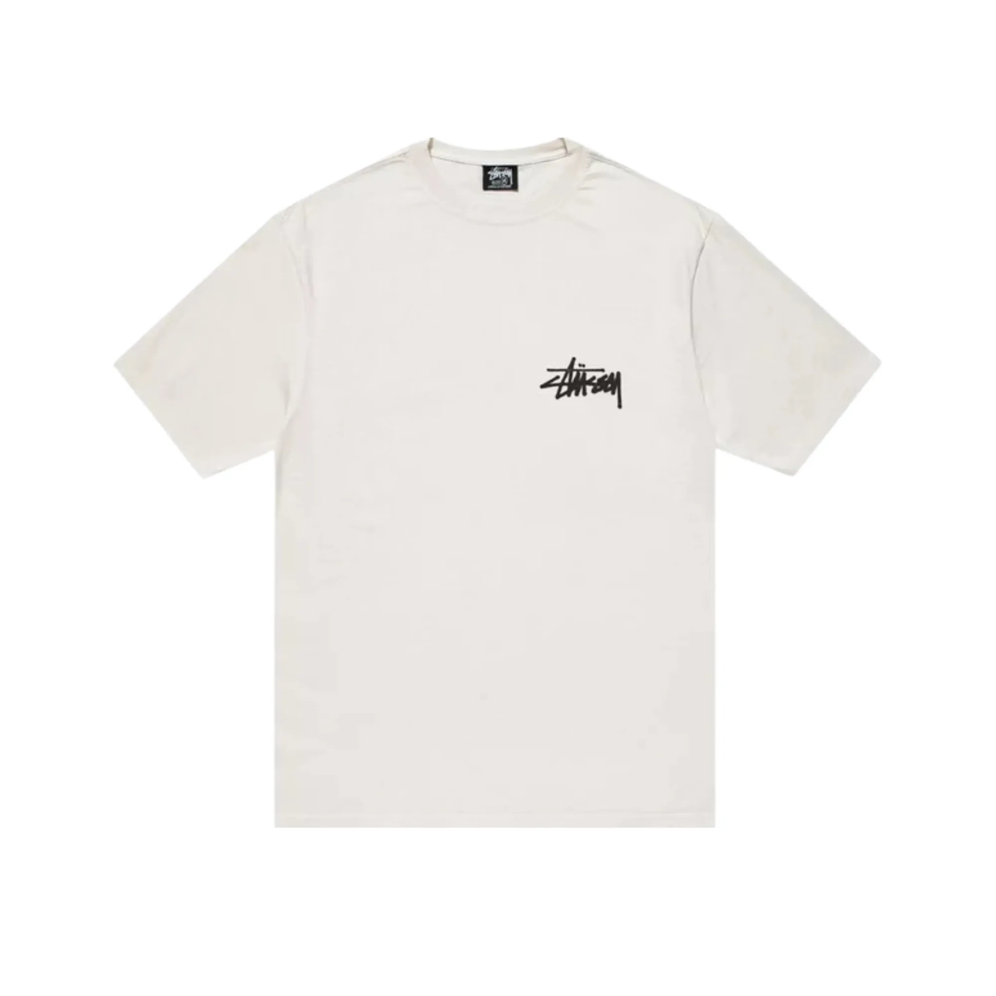 Stssy Old Phone T-shirt Natural