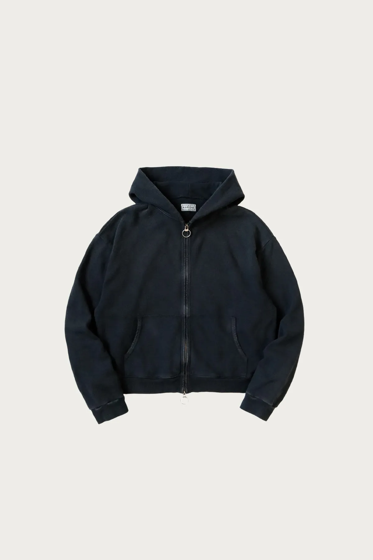 SWT Knit ZIP-UP GYM Parka - Black