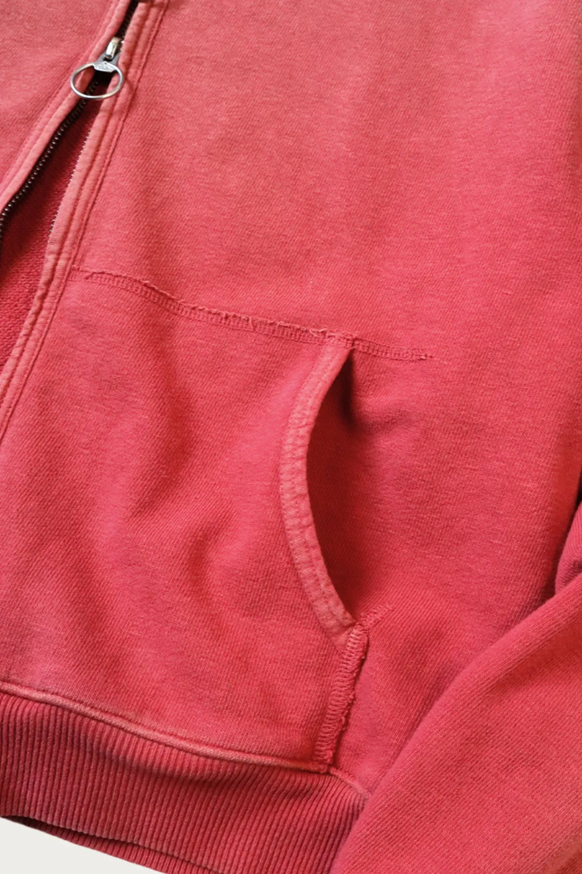 SWT Knit ZIP-UP GYM Parka - Red