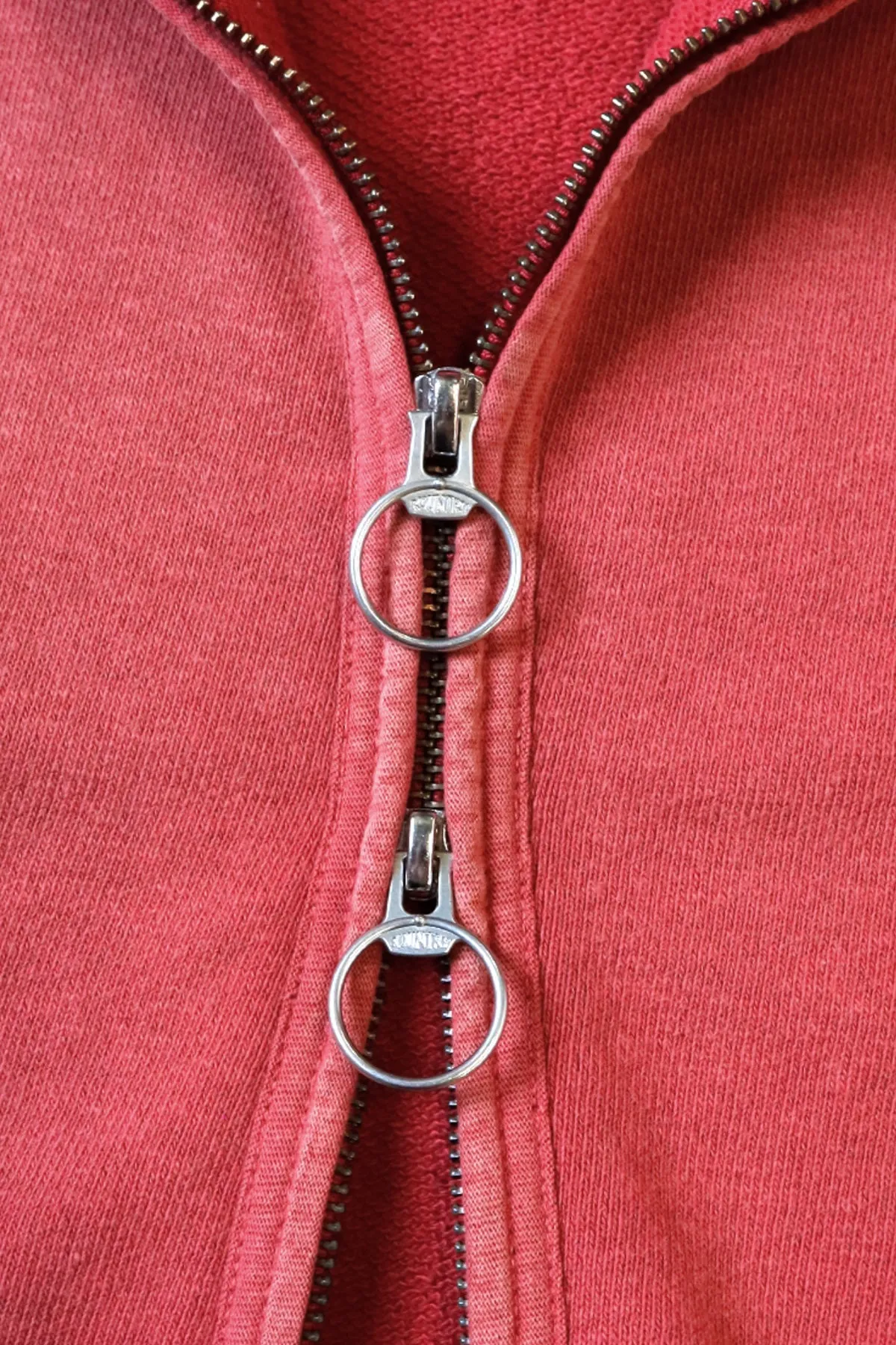 SWT Knit ZIP-UP GYM Parka - Red