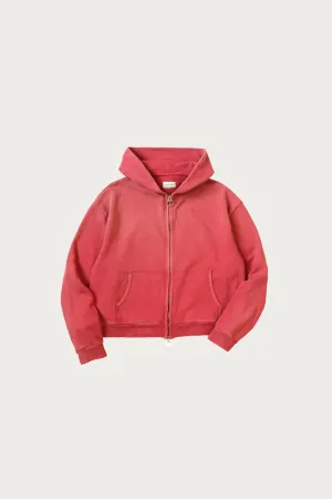 SWT Knit ZIP-UP GYM Parka - Red