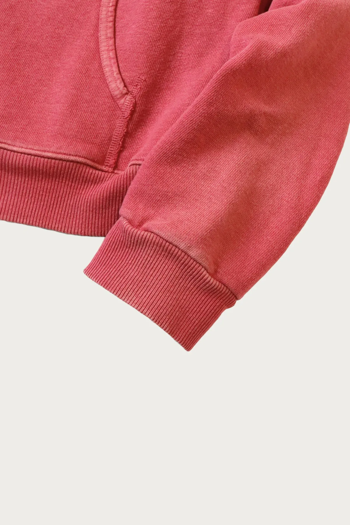 SWT Knit ZIP-UP GYM Parka - Red