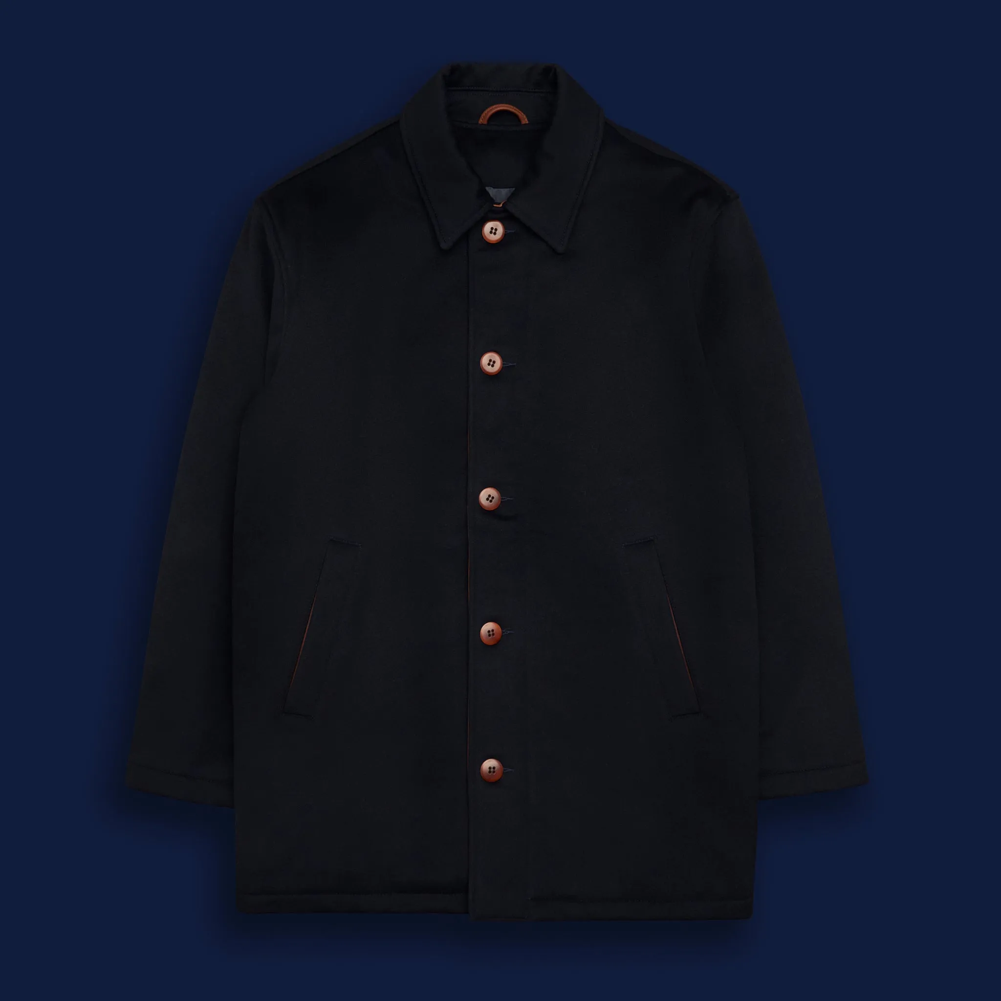THE CAMBRIDGE - Navy Lux Wool Classic Fit