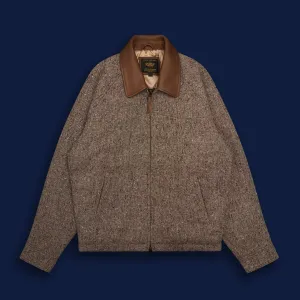 THE DUNBAR - Brown Donegal Wool Classic Fit