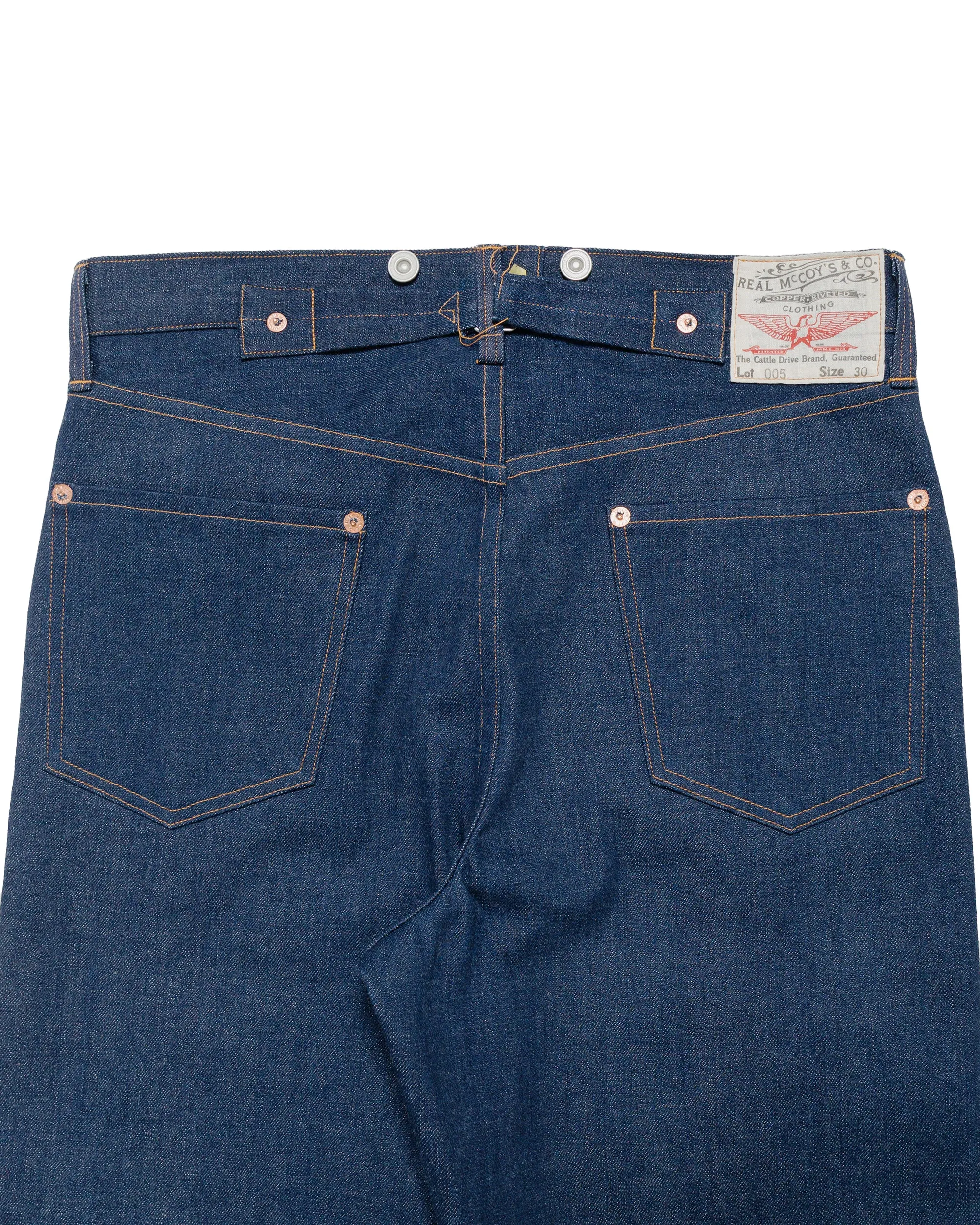The Real McCoy's MP24102 The Real McCoy's Lot.005 Indigo