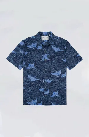Tori Richard - Manta Waves Aloha Shirt