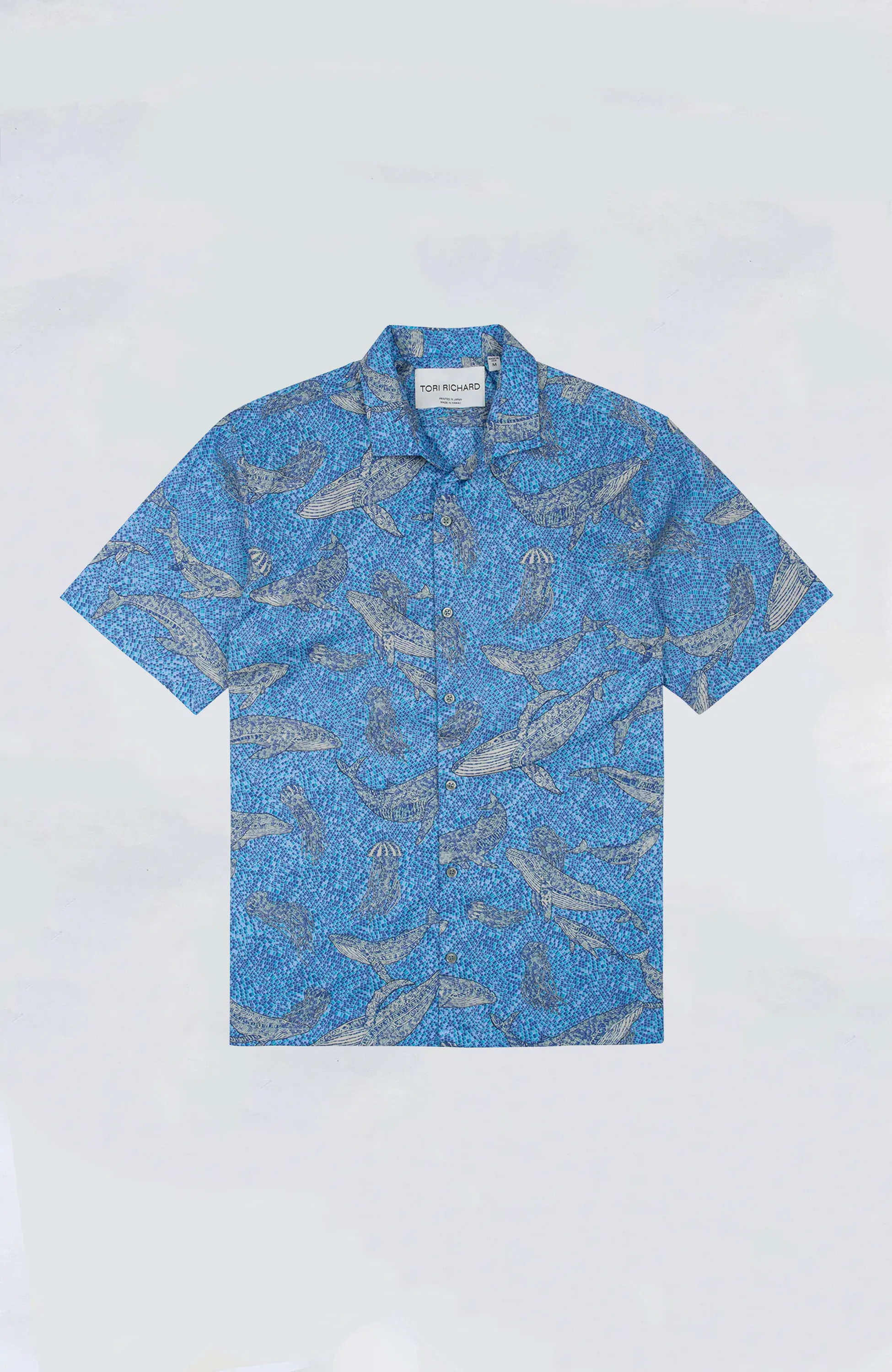 Tori Richard - Marine Mosaic Aloha Shirt